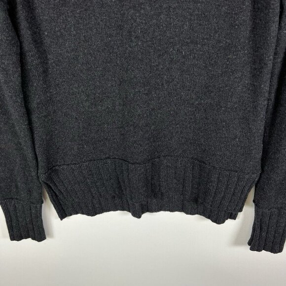 Club Monaco Cowl Neck 100% Cashmere Sweater Women’s Size XS Quiet Luxury Gray - Picture 4 of 7